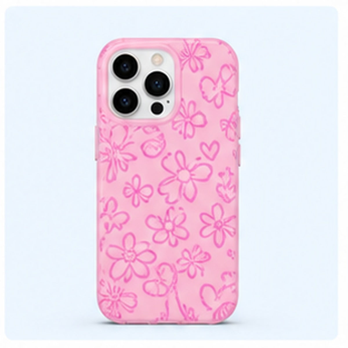 Havenoiva Pink Doodle Bloom Case