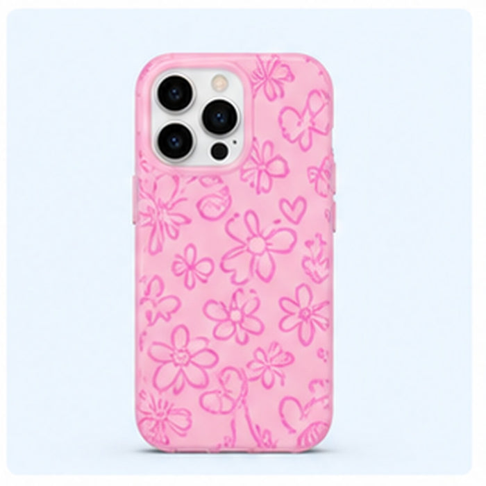 Havenoiva Pink Doodle Bloom Case