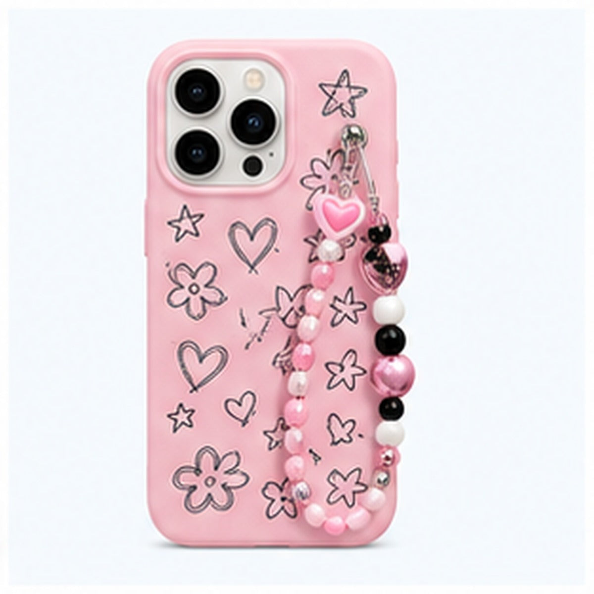 Havenoiva Pink Doodle Charm Case
